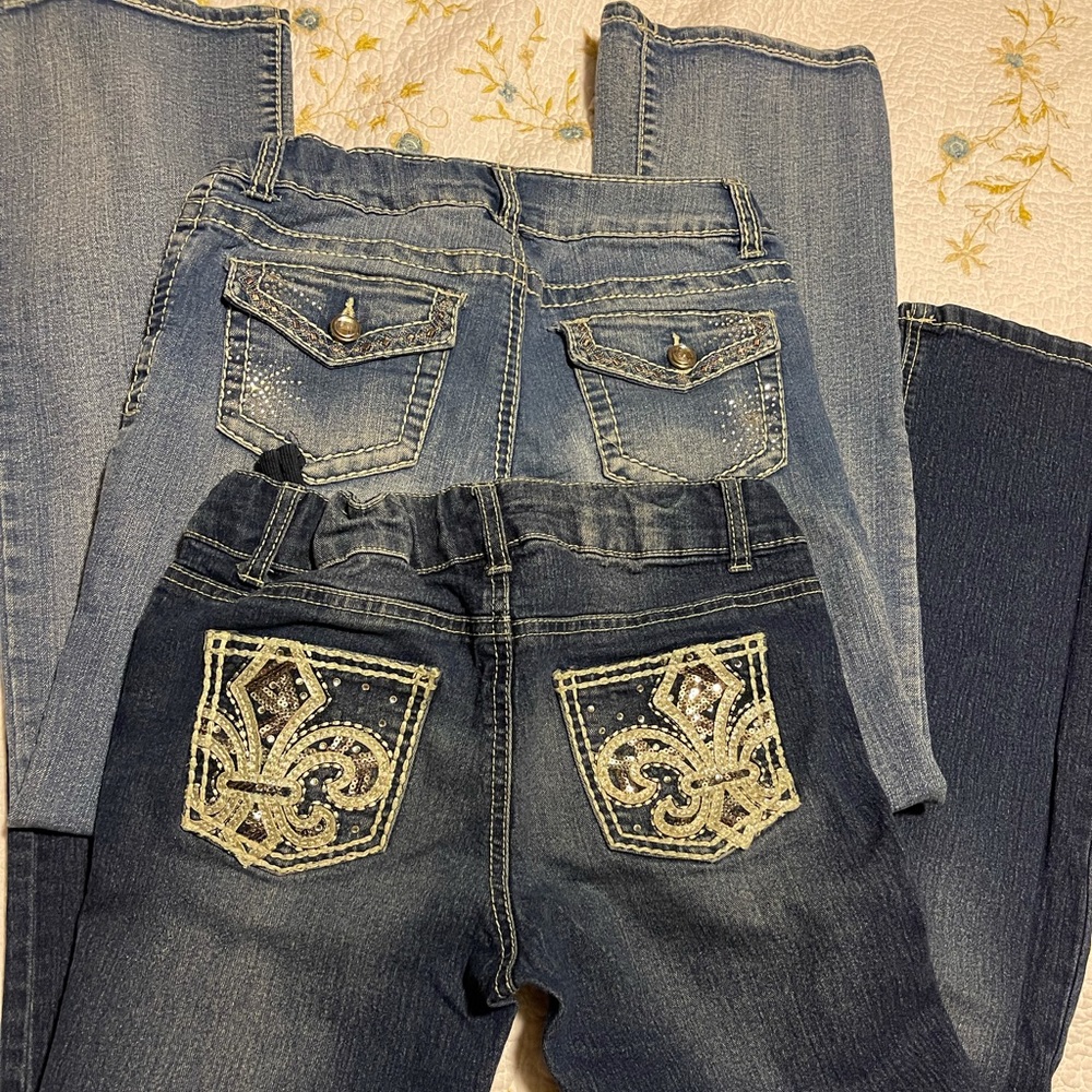 Faded glory girls jeans size 14